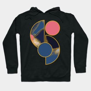 Bright vibrant modern earth tones colors unique original contemporary art 378 Abstract Hoodie